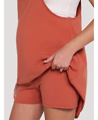 Motherhood Maternity Sleeveless Relaxed Fit Dress Romper