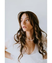 Untamed Petals Alyx Freshwater Pearl Necklace