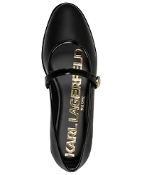 Karl Lagerfeld Paris Women's Vivendel Mary Jane Ballet Flats