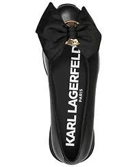 Karl Lagerfeld Paris Women's Magalia Bow Slip-On Sneakers