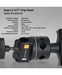 Flashpoint Grip Head for Lights and Accessories