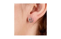 Lucy Quartermaine Swirl Studs