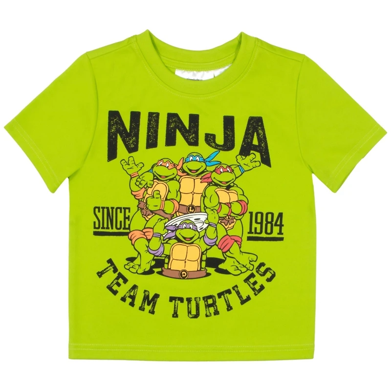 Teenage Mutant Ninja Turtles Toddler Boys 3 Piece T-Shirt, Shorts and Jogger Pants Set