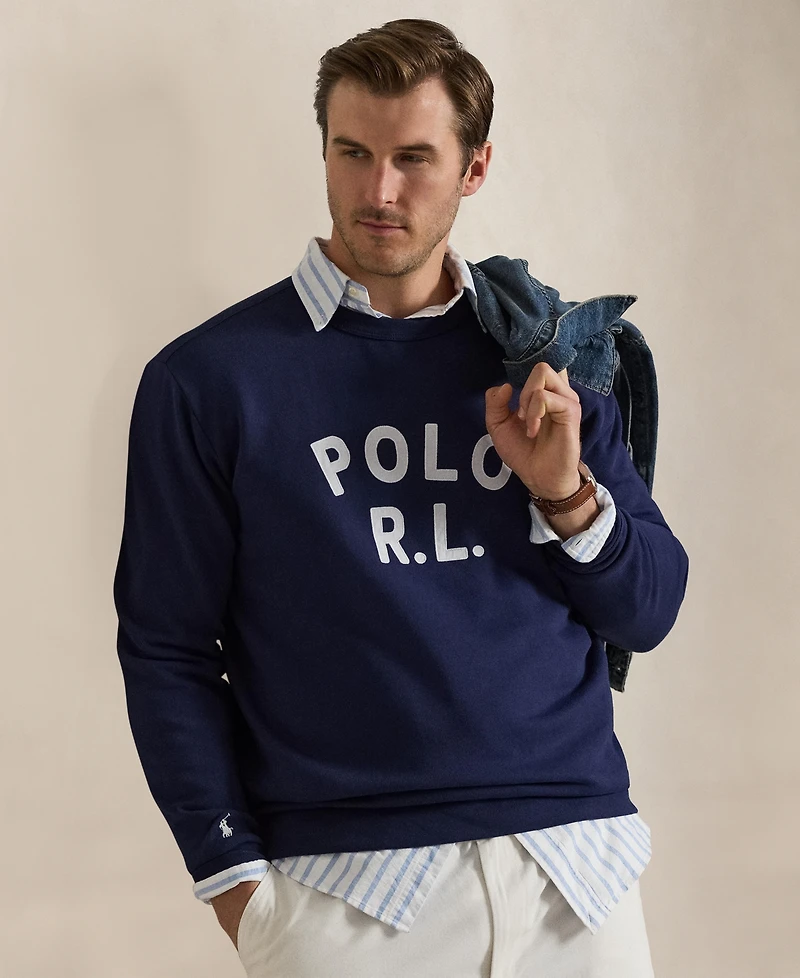 Polo Ralph Lauren Men's Big & Tall Logo Fleece Sweatshirt