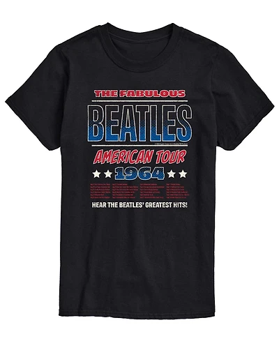 Airwaves Men's The Beatles American Tour 64 Short-Sleeve Graphic T-Shirt