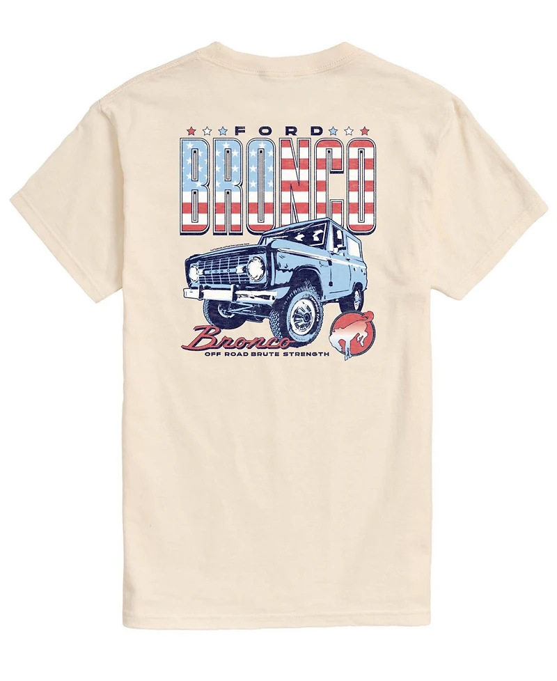 Airwaves Men's Ford 1970 Bronco American Short-Sleeve Graphic T-Shirts