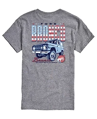 Airwaves Men's Ford 1970 Bronco American Short-Sleeve Graphic T-Shirts