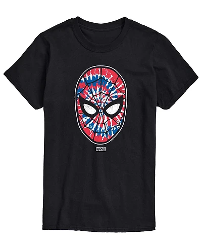 Airwaves Men's Spiderman Flag Fill Short-Sleeve Graphic T-Shirt