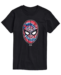 Airwaves Men's Spiderman Flag Fill Short-Sleeve Graphic T-Shirt