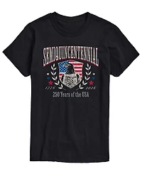 Airwaves Men's Semiquincentennial Collegiate Graphic T-Shirts
