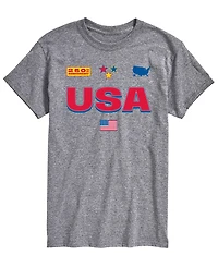 Airwaves Men's Usa 250 Jersey Short-Sleeve Graphic T-Shirts