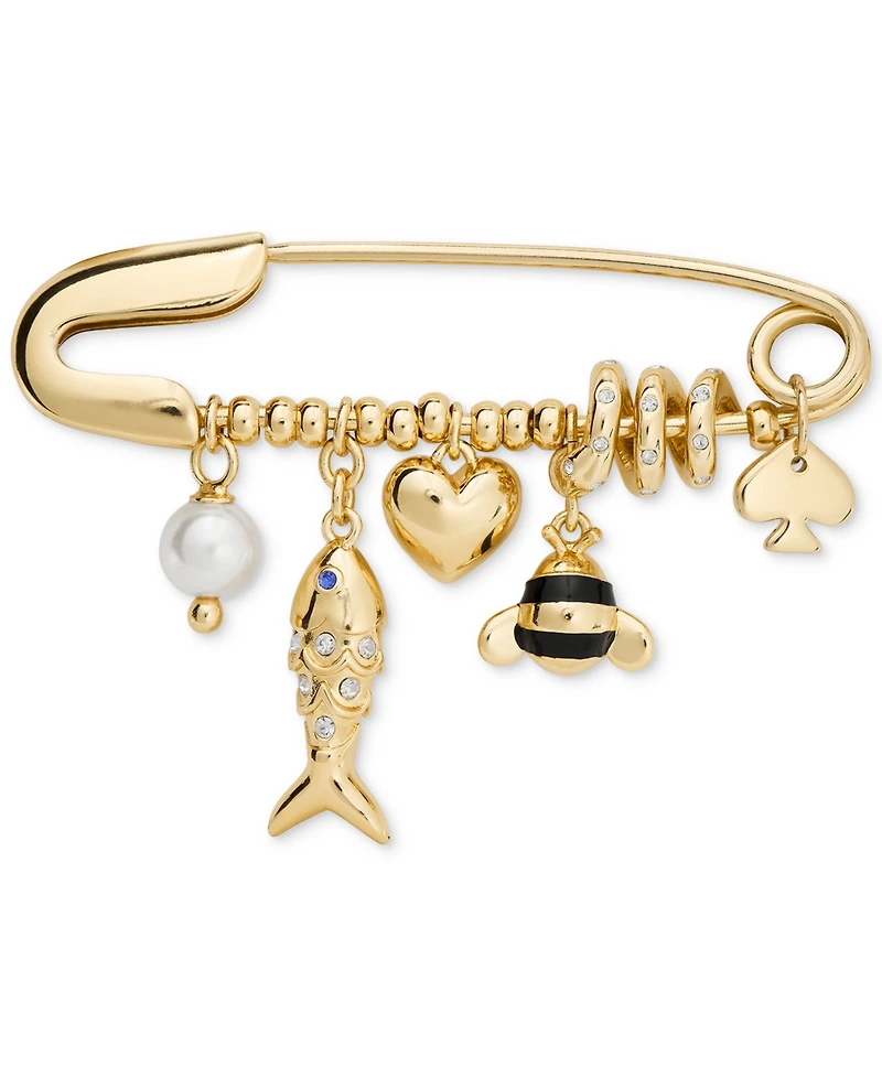kate spade new york Gold-Tone Summer Daze Pin