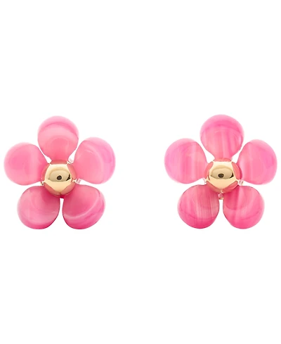 kate spade new york Gold-Tone Summer Daze Flower Stud Earrings
