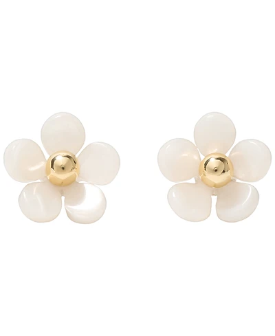 kate spade new york Gold-Tone Summer Daze Flower Stud Earrings