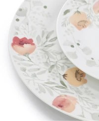 Elama Poppy 18-Piece Dinnerware Set, Service For 6