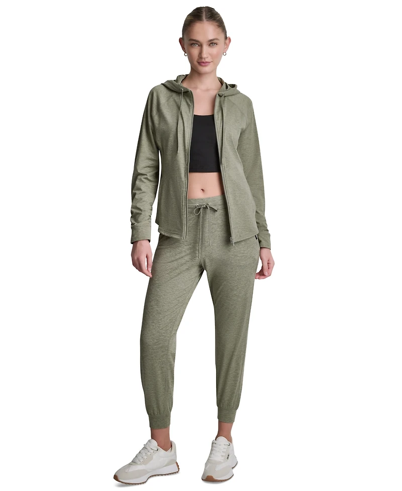Dkny Women's Mid-Rise Wide Leg Pants