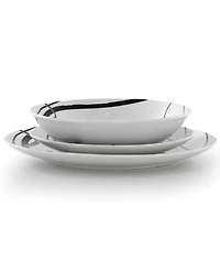 Elama Sarah 18-Piece Dinnerware Set, Service For 6