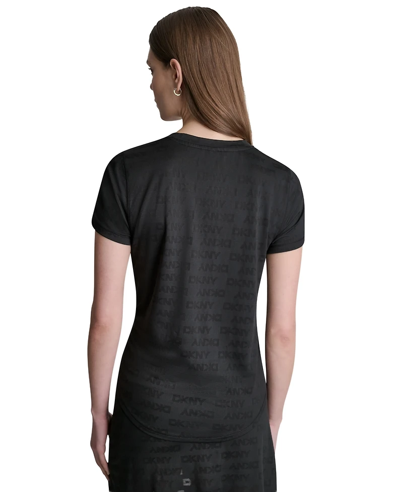 Dkny Sport Women's Crewneck Short-Sleeve T-Shirt