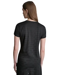 Dkny Sport Women's Crewneck Short-Sleeve T-Shirt