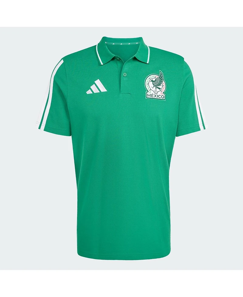 Adidas Men's Green Mexico National Team 2026 World Cup Alphaskin Polo Shirt