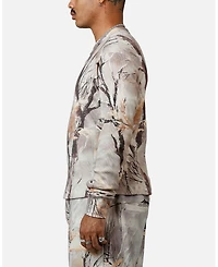 Mnml Men's Washed Waffle Thermal Long Sleeve T-Shirt