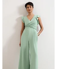 Phase Eight Women's Ayla V-Neck Wide Leg Jumpsuit