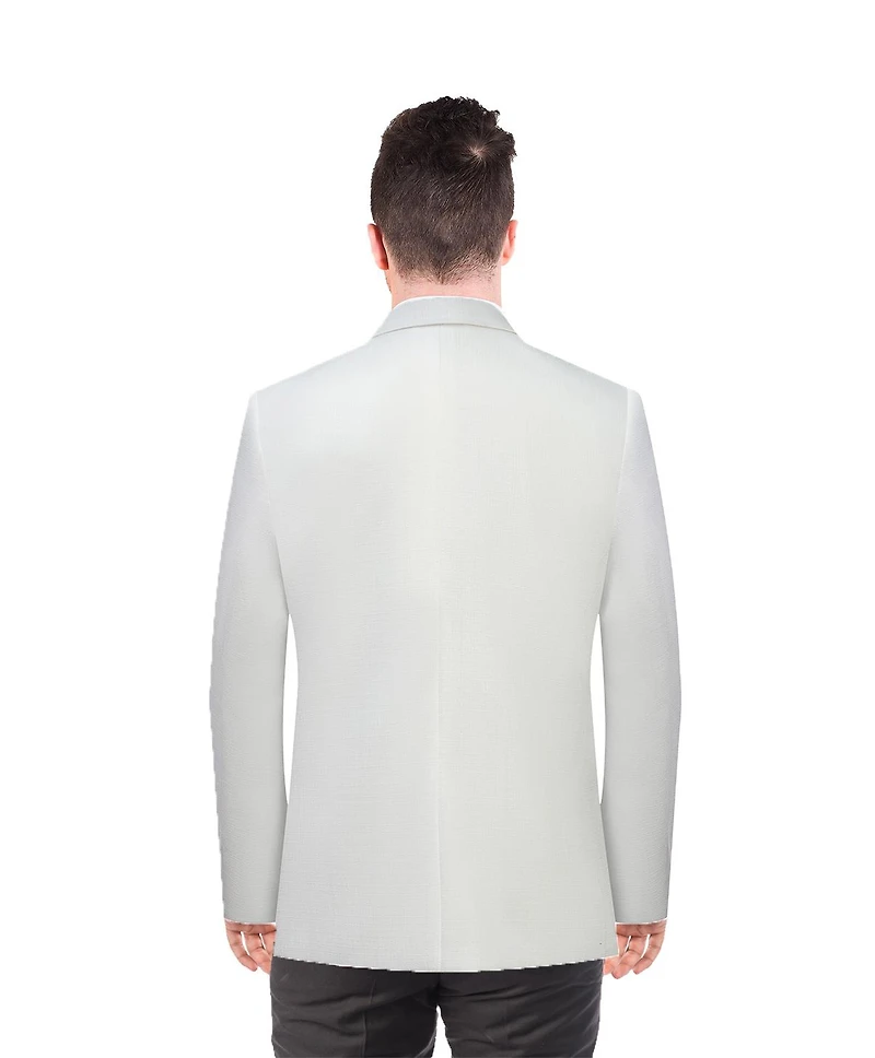 Elie Balleh Men's Slim Fit Solid Blazer Sports Coat