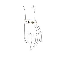 Bling Jewelry Hand Of God Hamsa Evil Eye Bangle Cuff Bracelet Cubic Zirconia Cz