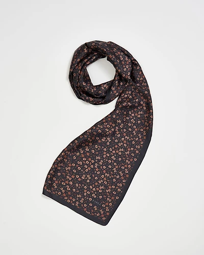 Fable England Women's Deco Blooms Silky Lightweight Scarf