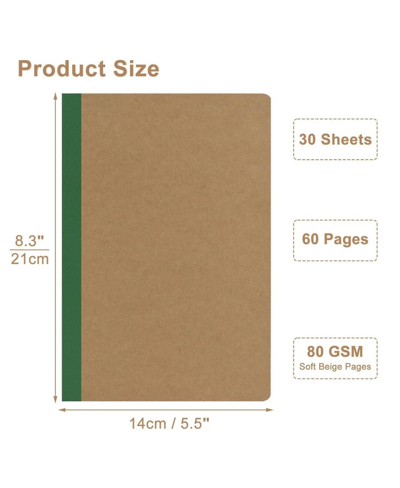 Gnuadz Lined Notebooks Bulk A5 Journals College Ruled Paper Travel Writing Journal For Work School