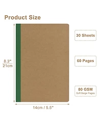 Gnuadz Lined Notebooks Bulk A5 Journals College Ruled Paper Travel Writing Journal For Work School