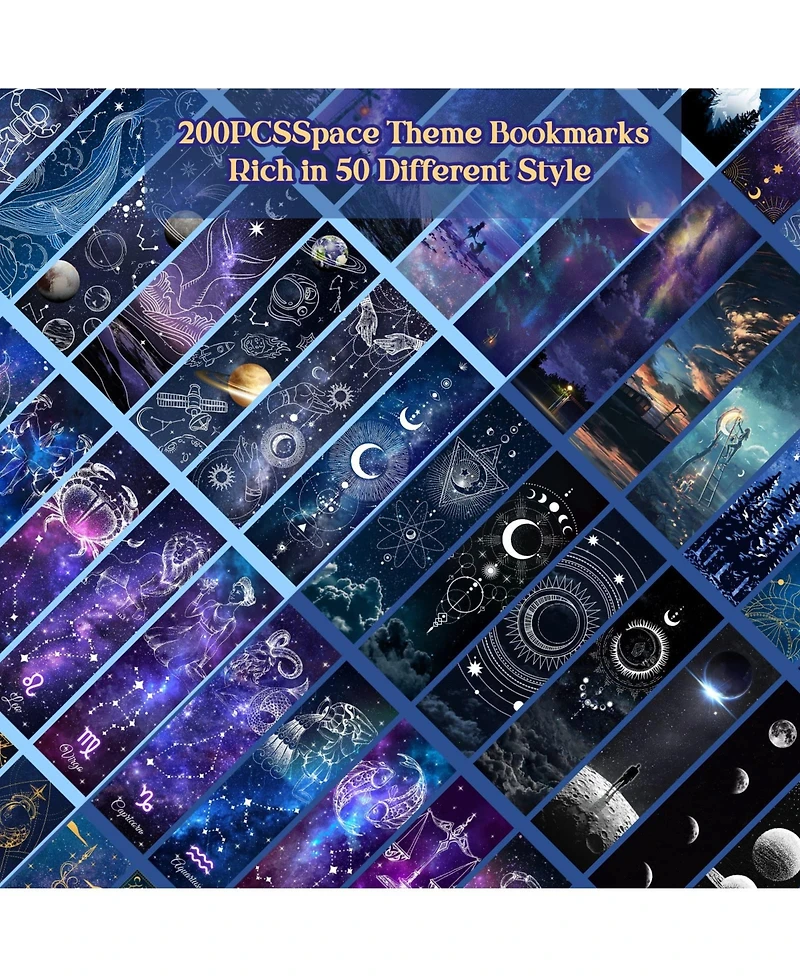 Gnuadz Space Starry Night Bookmarks Classroom Rewards Gifts