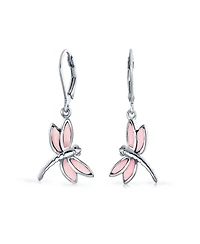 Bling Jewelry Dainty Butterfly Dragonfly Firefly Stone Shell Inlaid Dangle