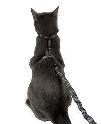 Travel Cat The Day Tripper Adjustable H-Style Harness and Bungee Leash Set