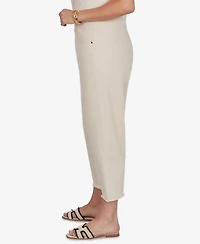Alfred Dunner Plus Camden Market Natural Super Stretch Ankle Jeans