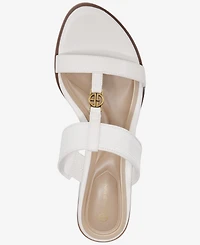 Giani Bernini Women's Almond Toe Stacked Heel Sandals, Macy's Exclusive