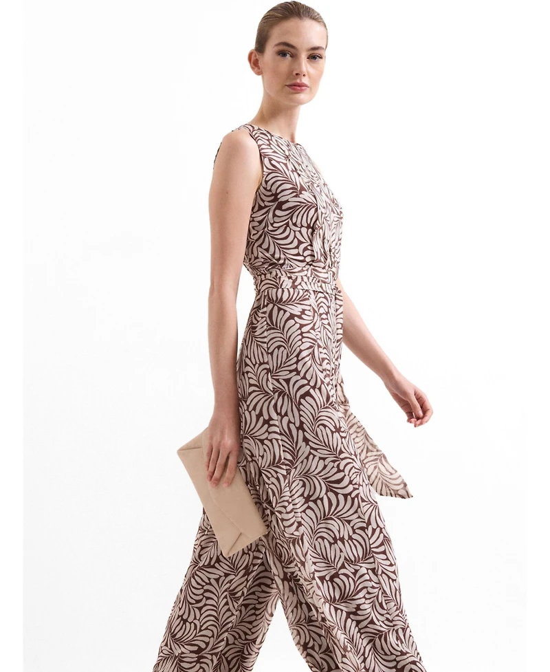 Phase Eight Women's Janine Leaf Sleeveless Jumpsuit