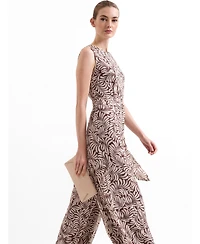 Phase Eight Women's Janine Leaf Sleeveless Jumpsuit