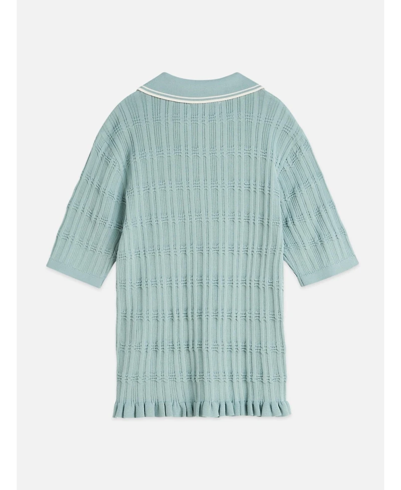 Scotch & Soda Women's Tops and Tees for Women Ripple Stitch Fitted Pullover