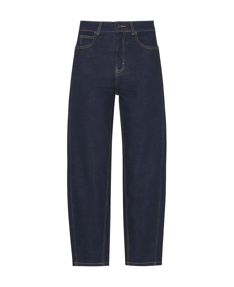Whistles Women's Stretch Barrel Leg Jeans