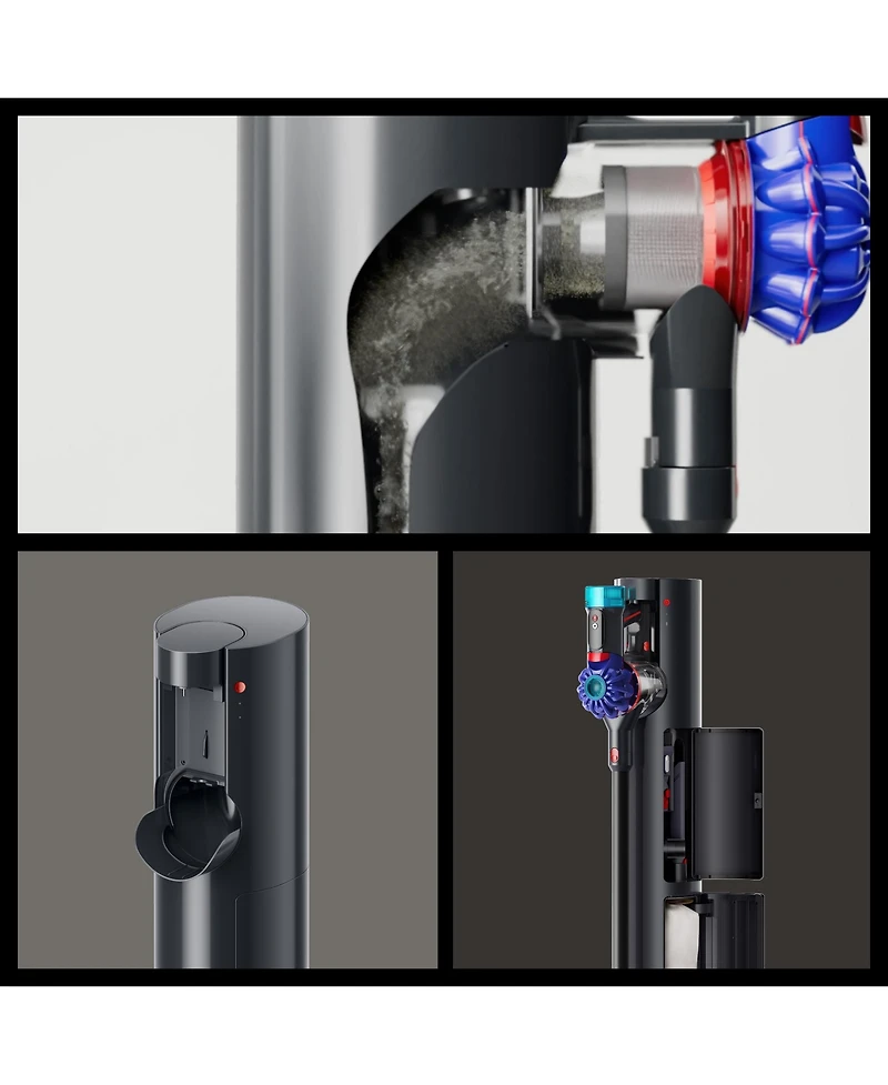 Dyson V10 Konical + Auto-empty Dok cordless vacuum | Black/Blue