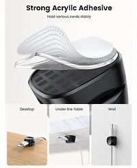 Lamicall 6Pack Desk Cable Management Clips