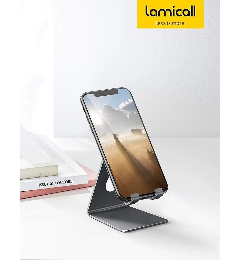 Lamicall Cell Phone Stand,Accessories Desk,Phone Dock