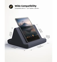 Lamicall Tablet Pillow Stand, Pillow Soft Pad for Lap - Tablet Holder Dock for Bed