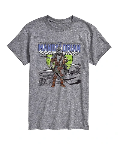 Airwaves Men's The Mandalorian Sword Short-Sleeve Graphic T-Shirt