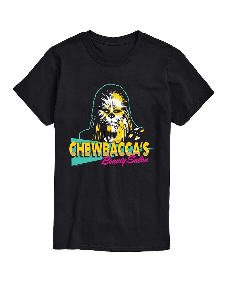 Airwaves Men's Chewbacca Beauty Salon Short-Sleeve Graphic T-Shirt