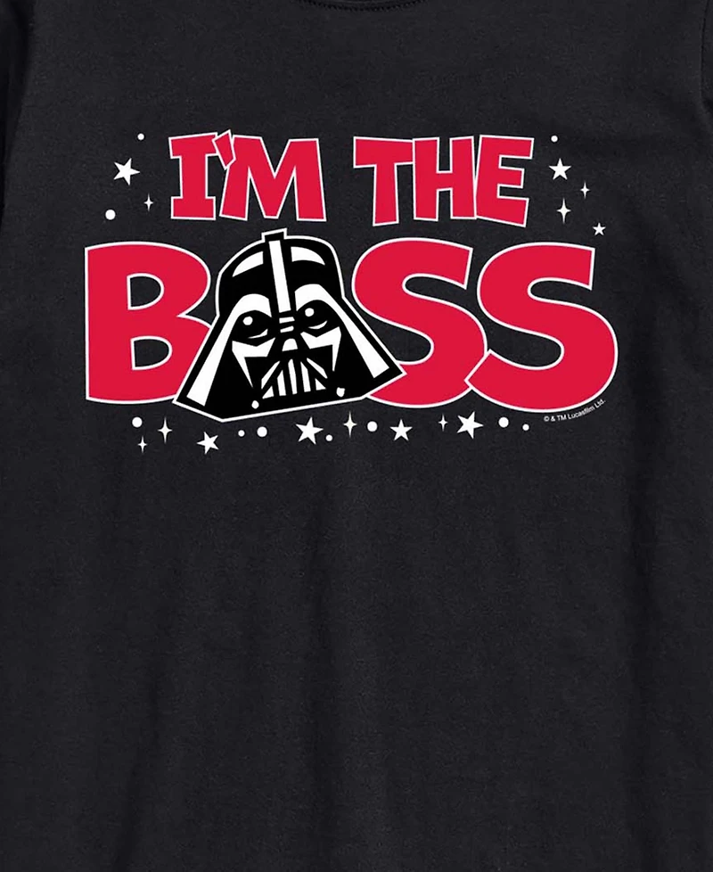 Airwaves Men's Vader Im The Boss Short-Sleeve Graphic T-Shirt