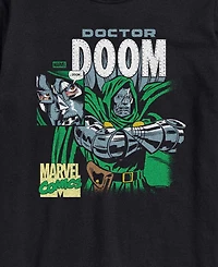 Airwaves Men's Fantastic Four Marvel Comics Dr. Doom Short-Sleeve Graphic T-Shirt