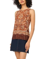 Vince Camuto Women's Back Keyhole Pull-On Tank Top