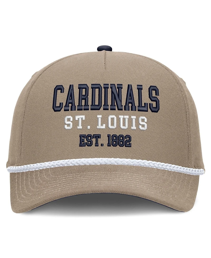Nike Men's Khaki St. Louis Cardinals Father's Day Rope Rise Adjustable Hat